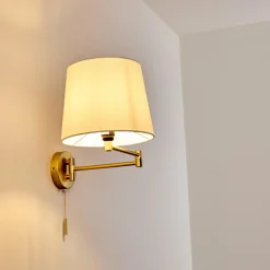 Lampes En Tissu-hofstein Applique murale Neuville Laiton, 1 lumière