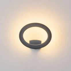 hofstein Applique murale Nevis LED Anthracite, 1 lumière