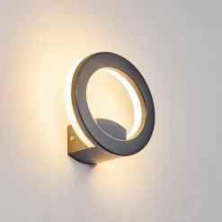 hofstein Applique murale Nevis LED Anthracite, 1 lumière