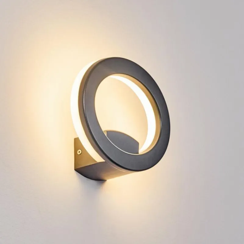 hofstein Applique murale Nevis LED Anthracite, 1 lumière