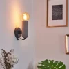 Lampes Vintages & Rétros-hofstein Applique murale Nonume Gris, Noir, 1 lumière