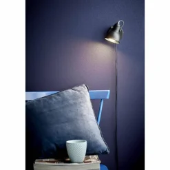 Luminaires Scandinaves-Luminaires Nordlux Applique murale Nordlux ASLAK Noir, 1 lumière