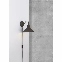 Lampes Industrielles-Luminaires Nordlux Applique murale Nordlux ANDY Brun, 1 lumière
