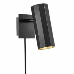 Luminaires Scandinaves-Luminaires Nordlux Applique murale Nordlux ALANIS Noir, 1 lumière
