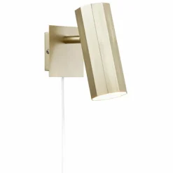 Luminaires Scandinaves-Luminaires Nordlux Applique murale Nordlux ALANIS Laiton, 1 lumière