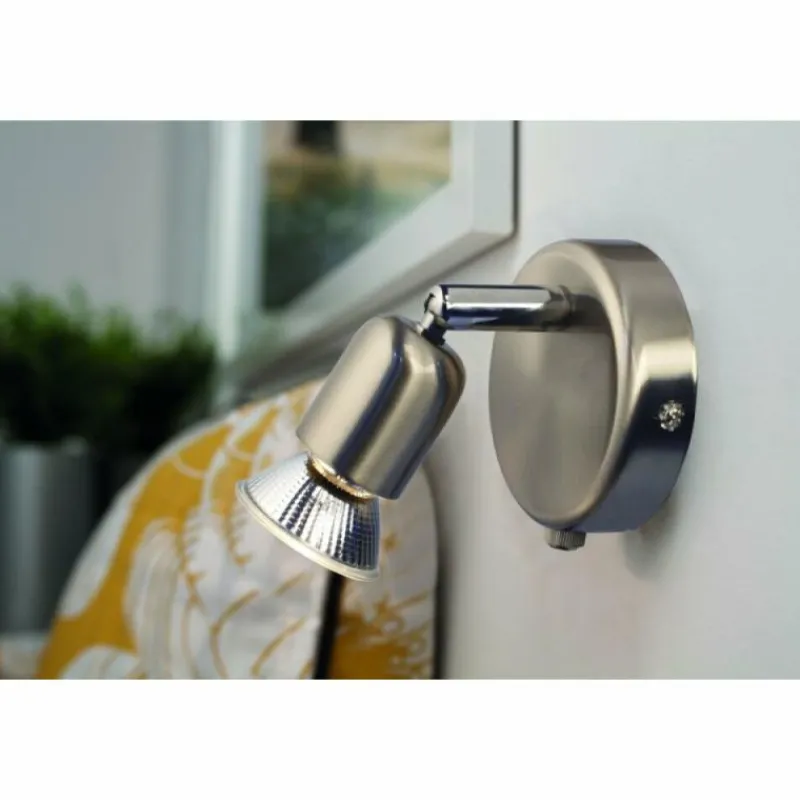 Luminaires Scandinaves-Luminaires Nordlux Applique murale Nordlux AVENUE Acier inoxydable, 1 lumière