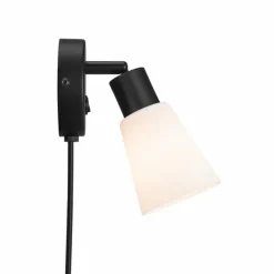 Luminaires Nordlux Applique murale Nordlux COLE Noir, 1 lumière