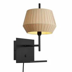 Lampes En Tissu-Luminaires Nordlux Applique murale Nordlux DICTE Noir, 1 lumière