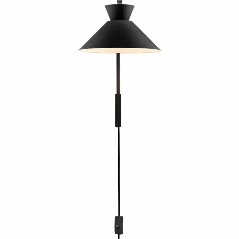 Luminaires Nordlux Applique murale Nordlux DIAL Noir, 1 lumière* Appliques
