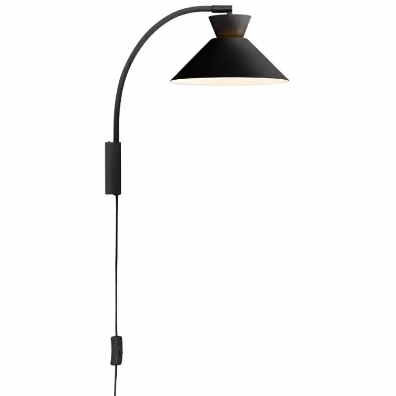 Luminaires Nordlux Applique murale Nordlux DIAL Noir, 1 lumière* Appliques
