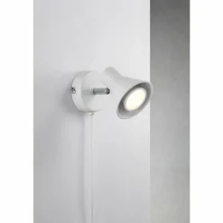 Luminaires Scandinaves-Luminaires Nordlux Applique murale Nordlux EIK Blanc, 1 lumière