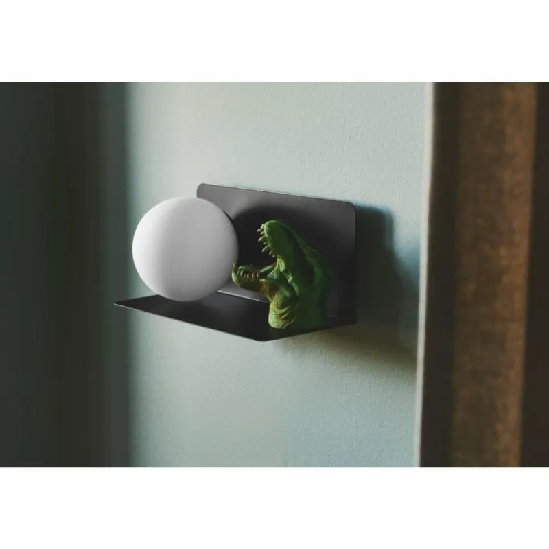 Luminaires Nordlux Applique murale Nordlux LILIBETH Noir, 1 lumière