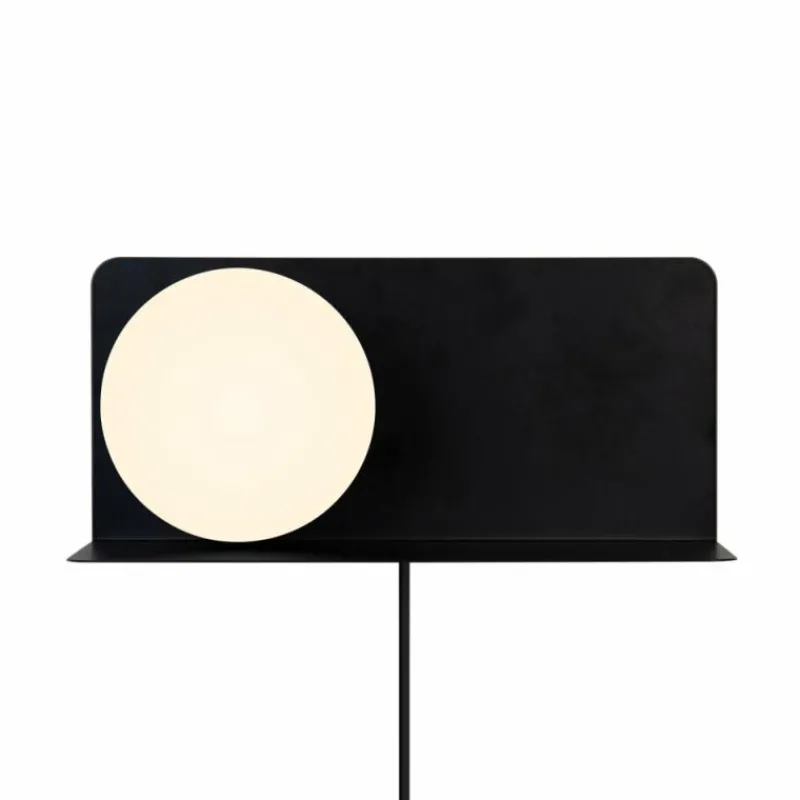 Luminaires Nordlux Applique murale Nordlux LILIBETH Noir, 1 lumière