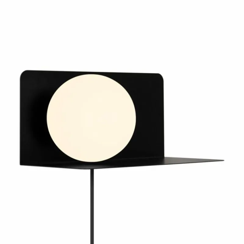 Luminaires Nordlux Applique murale Nordlux LILIBETH Noir, 1 lumière
