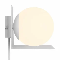 Luminaires Nordlux Applique murale Nordlux LILIBETH Blanc, 1 lumière