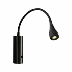 Luminaires Scandinaves-Luminaires Nordlux Applique murale Nordlux MENTO LED Noir, 1 lumière