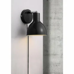 Luminaires Scandinaves-Luminaires Nordlux Applique murale Nordlux POP Noir, 1 lumière