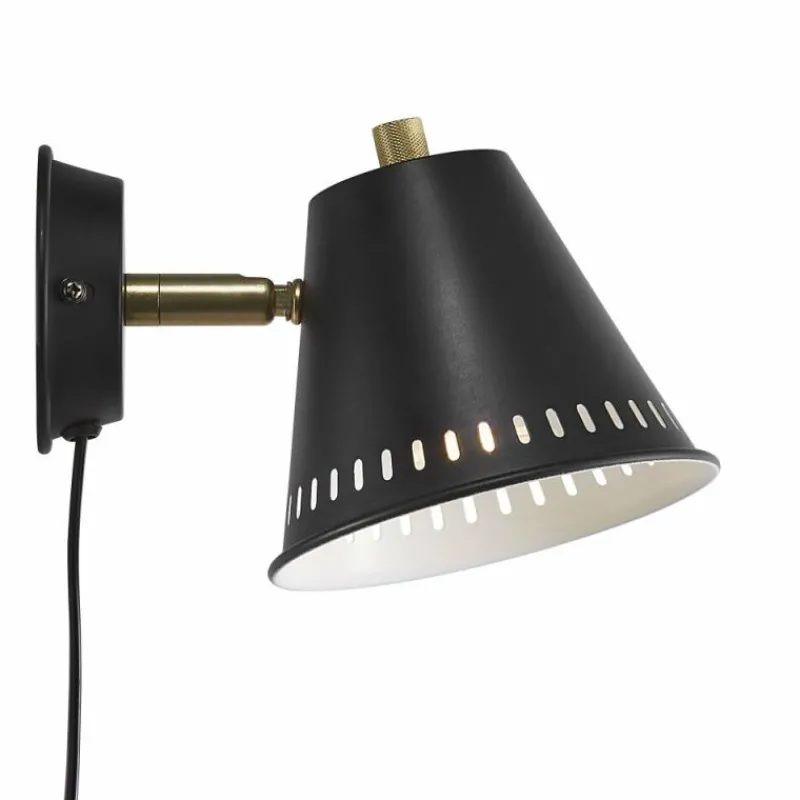 Luminaires Nordlux Applique murale Nordlux PINE Noir, 1 lumière* Appliques