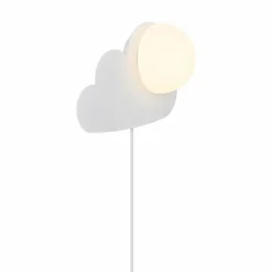 Luminaires Nordlux Applique murale Nordlux SKYKUCLOUD Blanc, 1 lumière