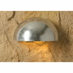 Luminaires Nordlux Applique murale Nordlux Scorpius Acier inoxydable, Zingué, 1 lumière