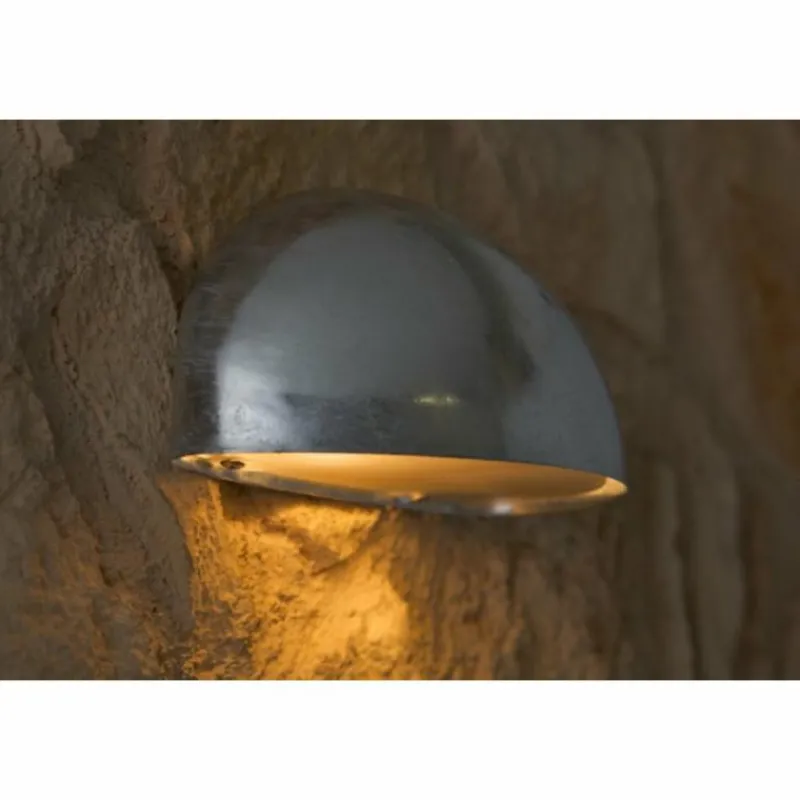 Luminaires Nordlux Applique murale Nordlux Scorpius Acier inoxydable, Zingué, 1 lumière