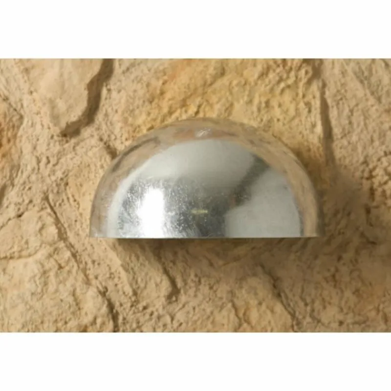 Luminaires Nordlux Applique murale Nordlux Scorpius Acier inoxydable, Zingué, 1 lumière