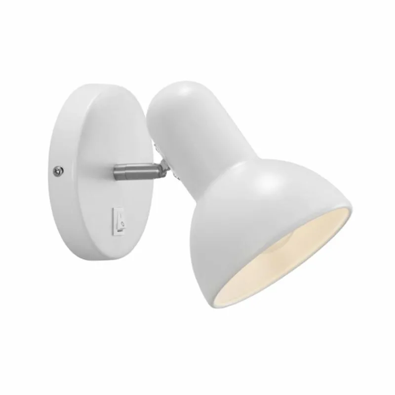 Luminaires Scandinaves-Luminaires Nordlux Applique murale Nordlux TEXAS Blanc, 1 lumière