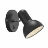 Luminaires Scandinaves-Luminaires Nordlux Applique murale Nordlux TEXAS Noir, 1 lumière