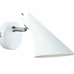 Luminaires Scandinaves-Luminaires Nordlux Applique murale Nordlux VANILA Chrome, Blanc, 1 lumière