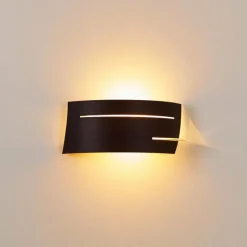 hofstein Applique murale Novara Brun, 1 lumière