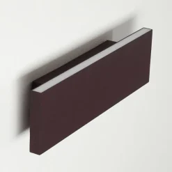 hofstein Applique murale Obion LED Rouille, 2 lumières