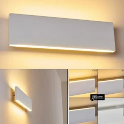 hofstein Applique murale Obion LED Blanc, 2 lumières