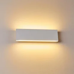 hofstein Applique murale Obion LED Blanc, 2 lumières