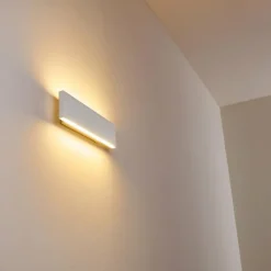 hofstein Applique murale Obion LED Blanc, 2 lumières