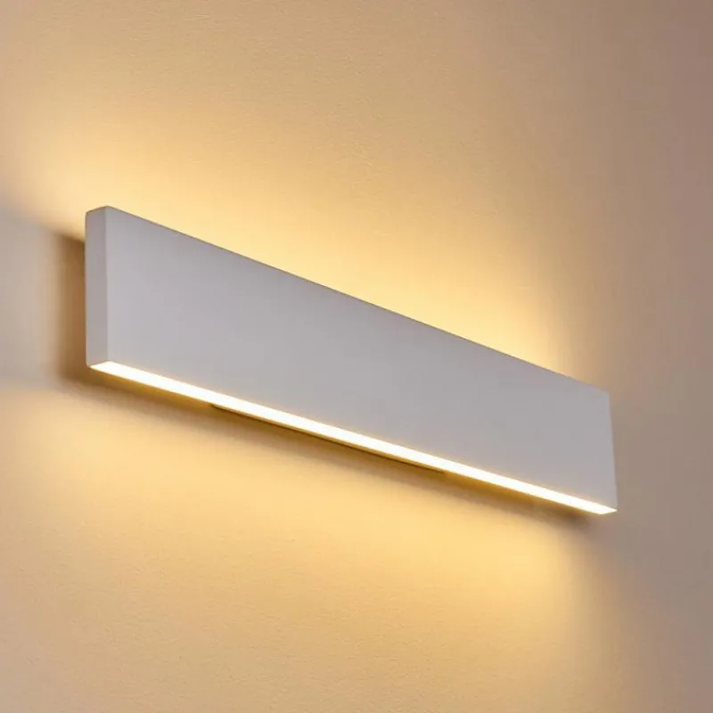hofstein Applique murale Obion LED Blanc, 2 lumières