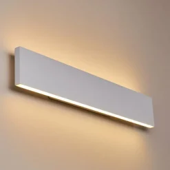 hofstein Applique murale Obion LED Blanc, 2 lumières
