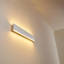 hofstein Applique murale Obion LED Blanc, 2 lumières