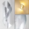 hofstein Applique murale Ogarrio LED Argenté, 2 lumières* Éclairage Led