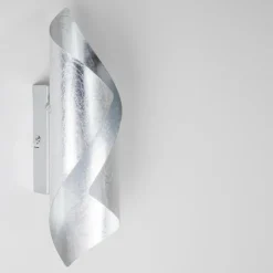 hofstein Applique murale Ogarrio LED Argenté, 2 lumières* Éclairage Led