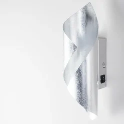 hofstein Applique murale Ogarrio LED Argenté, 2 lumières* Éclairage Led