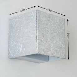 Lampe Turque-hofstein Applique murale Olbia LED Argenté, 1 lumière