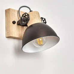 Luminaires Rustiques-hofstein Applique murale Orny Anthracite, 1 lumière