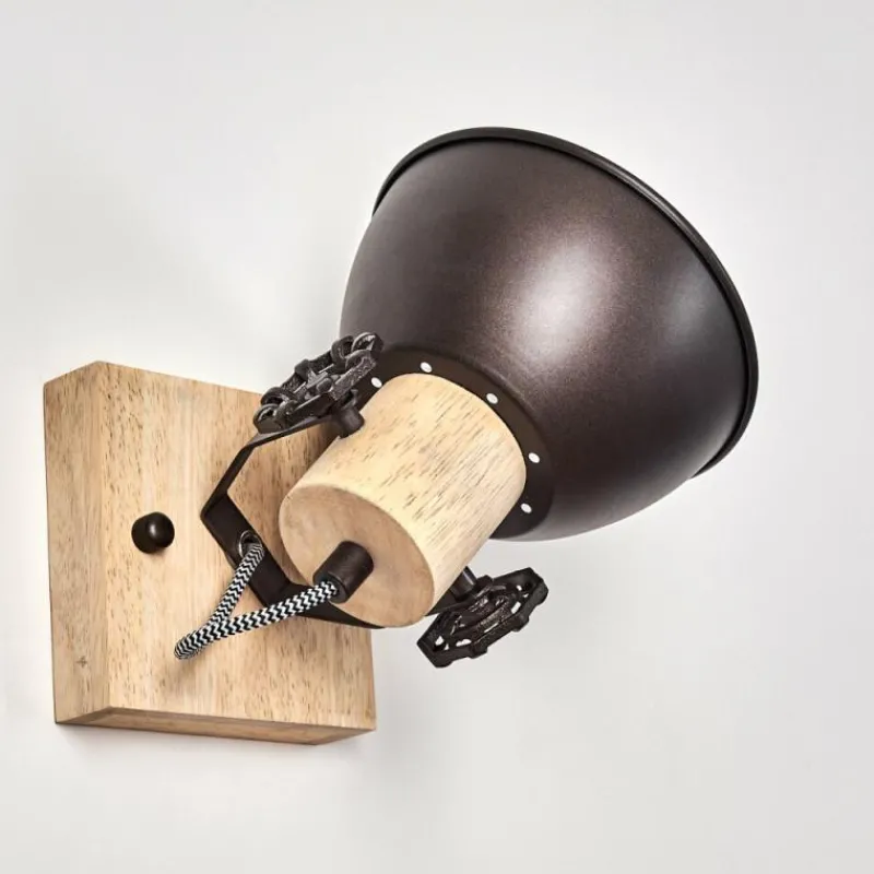 Luminaires Rustiques-hofstein Applique murale Orny Anthracite, 1 lumière