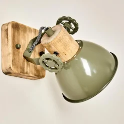 Lampes Vintages & Rétros-hofstein Applique murale Orny Bois clair, 1 lumière