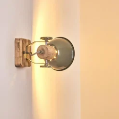 Lampes Vintages & Rétros-hofstein Applique murale Orny Bois clair, 1 lumière