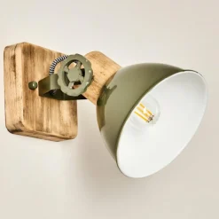 Lampes Vintages & Rétros-hofstein Applique murale Orny Bois clair, 1 lumière