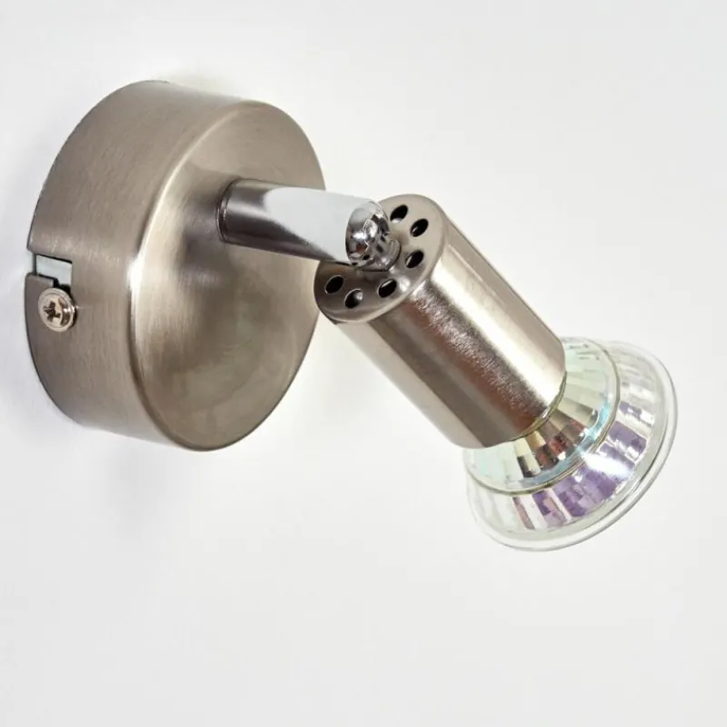hofstein Applique murale Oula LED Nickel mat, 1 lumière