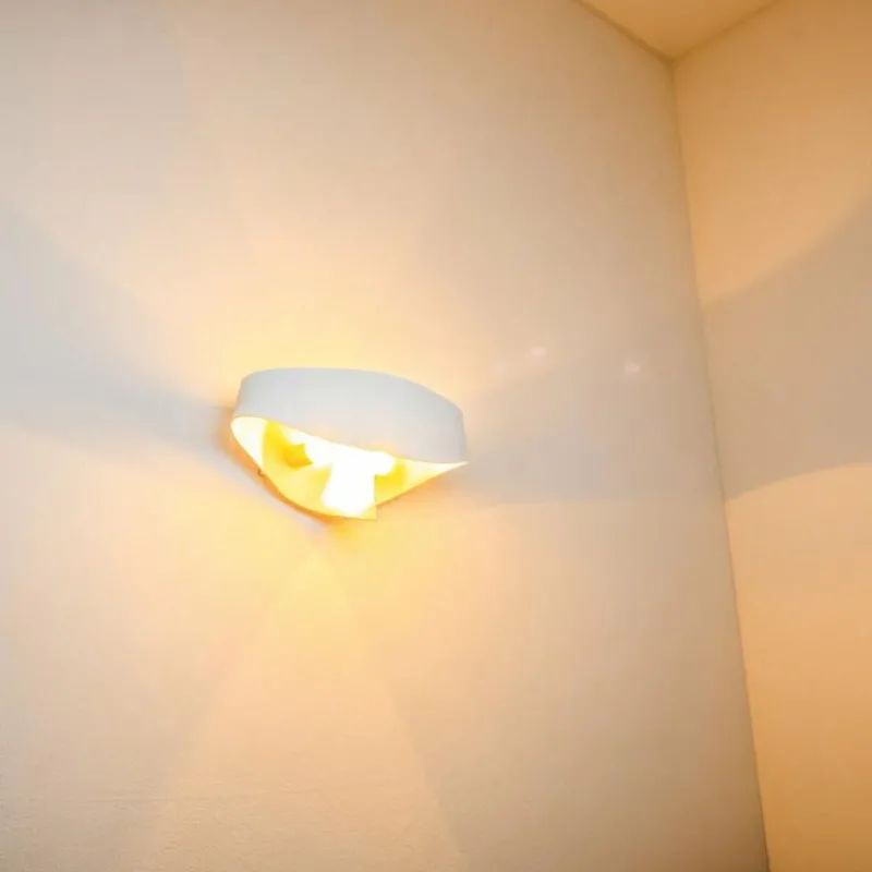 hofstein Applique murale Padua Blanc, 2 lumières