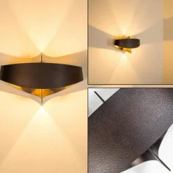 Lampe Turque-hofstein Applique murale Padua Brun, 2 lumières