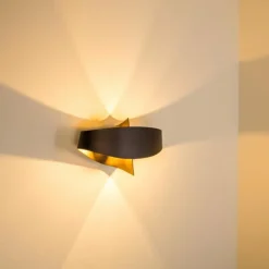 Lampe Turque-hofstein Applique murale Padua Brun, 2 lumières